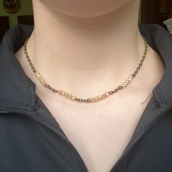 Handmade crystal necklace - Picture 5 of 5